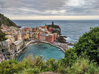 Naklejka premium Scenic view in the Cinque Terre