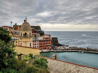 Scenic view in the Cinque Terre