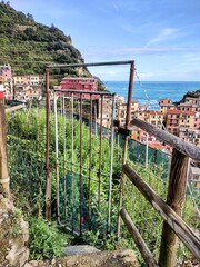 Scenic view in the Cinque Terre