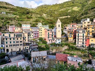 Scenic view in the Cinque Terre