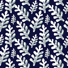 Abstract organic seamless pattern
