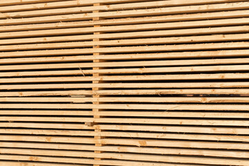 Stacked lumber background