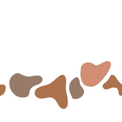 Shoe pattern. Set with different types of flat shoes. Set with shoes. seamless patern.