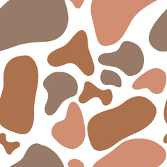 Shoe pattern. Set with different types of flat shoes. Set with shoes. seamless patern.