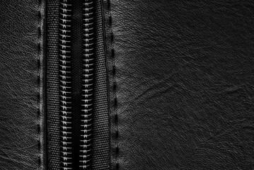 The lock with a lightning on a black background dissolves.Zipper