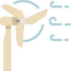 wind flat icon