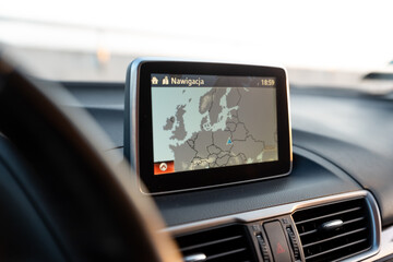 Car navigation Europe Poland 