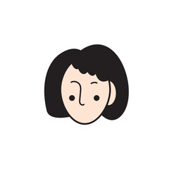 Simple Face Illustration