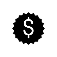 Dollar icon or logo isolated sign symbol vector illustration - high quality black style vector icons