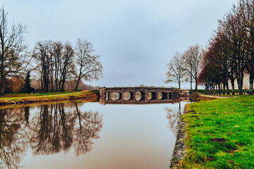 古城の石橋　シャンボール城