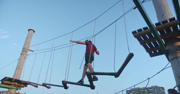 Adventures at the adrenaline park