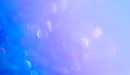 blue  background with bokeh light