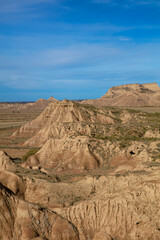 Bardenas reales,  Navarra in Spain