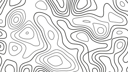 Abstract topographic contours map background. White wave paper curved reliefs abstract background. Abstract white topography vector background. Geographic mountain relief. Abstract lines background.