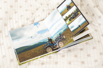 Section of My Photobook Showing Beautiful Travel Scenery