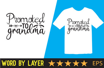 Grandma t shirt vector design