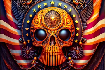 Midjourney render of abstract art wallpaper