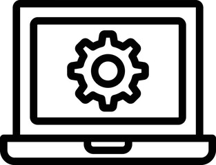 Gear Vector Icon Design Illustration