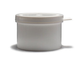 white plastic container, png file