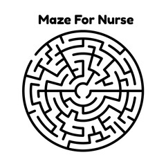 Maze For Nurse