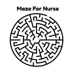 Maze For Nurse