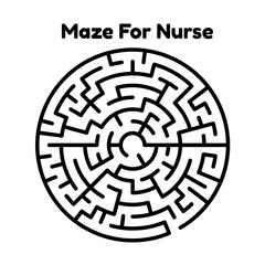 Maze For Nurse