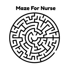 Maze For Nurse