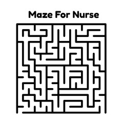 Maze For Nurse