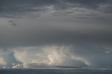 Obraz premium Ominous dark abstract storm clouds.