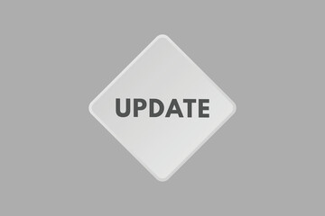 update text Button. update Sign Icon Label Sticker Web Buttons
