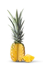 pineapple on transparent png