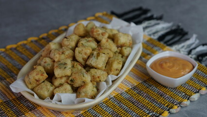 Bolinho de Batata com Bacon