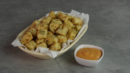 Bolinho de Batata com Bacon