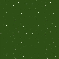 Obraz na płótnie Canvas Christmas green pattern with snow