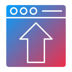 Webpage Upload Icon Style