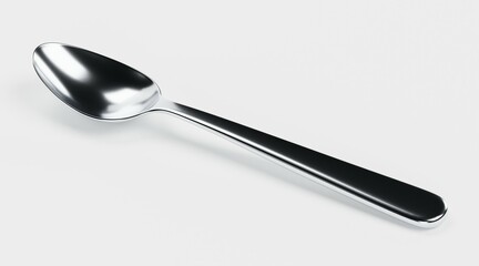 Realistic 3D Render of Little Spoon