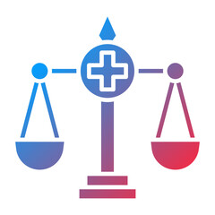 Health Law Icon Style