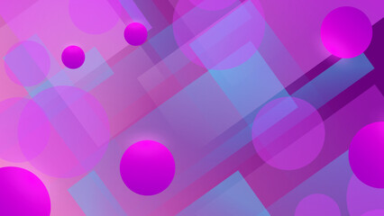 blue and pink gradient geometric shape background