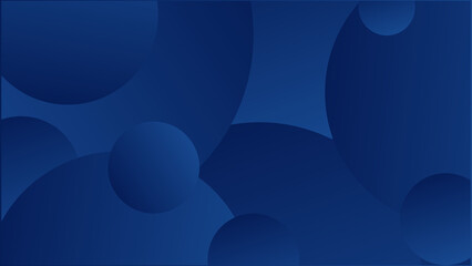 Abstract blue color background. Dynamic shapes composition. Vector illustration