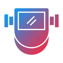Welding Helmet Icon Style
