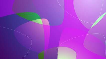 Modern abstract bright purple background with colorful gradient composition and 3d dynamic concept. Vector illustration. Minimal color gradient texture banner template.