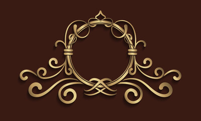 Retro Vintage Insignias. logo border