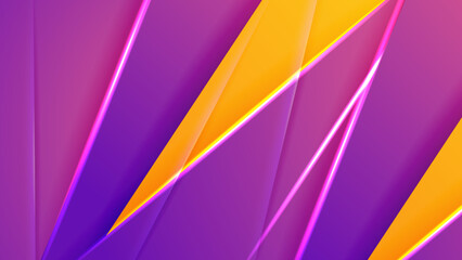 Modern abstract background with minimal geometric background and dynamic shapes composition