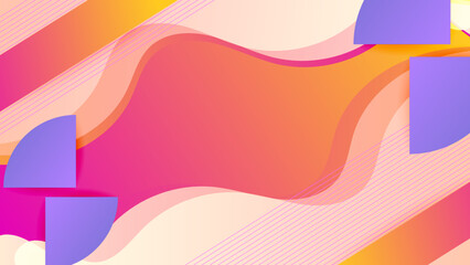 Modern abstract background with minimal geometric background and dynamic shapes composition