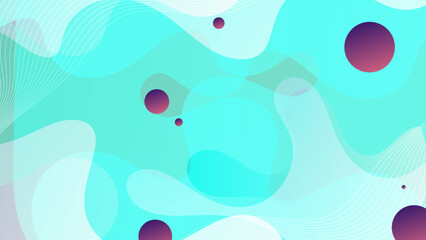 Modern abstract background with minimal geometric background and dynamic shapes composition