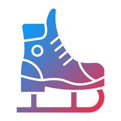 Ice Skate Icon Style