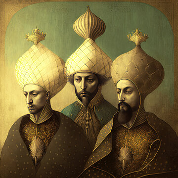 Wise People Three, Gen Art, AI, Artificial Intelligence
