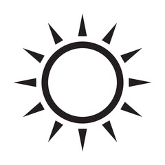 Sun Icon Vector