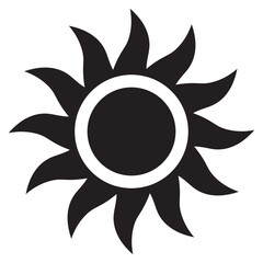 Sun Icon Vector