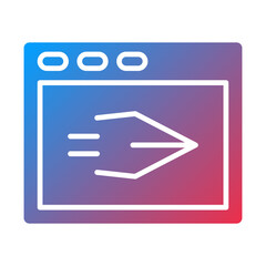 Obraz premium Web Design Icon Style